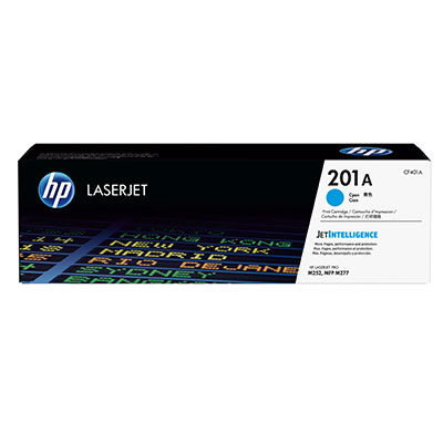 Toner HP 201A -&nbsp;azúrový (CF401A)