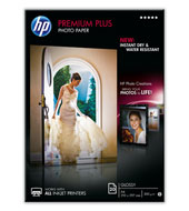 Fotografický papier HP Premium Plus - lesklý, 20 listov A4 (CR672A)