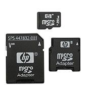 HP 256 MB Micro SecureDigital (SD) paměťová karta (FA874AA)