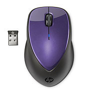 Bezdrôtová myš HP x4000 - žiarivo fialová (H2F48AA)