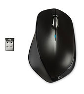 Bezdrôtová myš HP x4500 - kovovo čierna (H2W26AA)