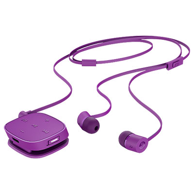 Bluetooth slúchadlá HP H5000 - purpurové (J2X02AA)