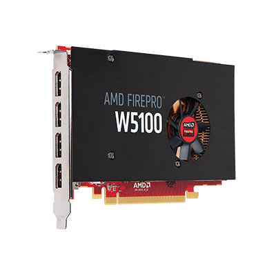 Grafická karta AMD FirePro W5100 (4 GB) (J3G92AA)