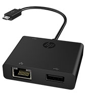 Adaptér HP mikro USB na USB/Ethernet (K1V16AA)