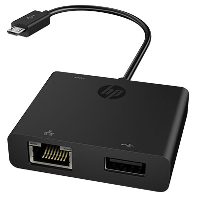 Adaptér HP mikro USB na USB/Ethernet (K1V16AA)