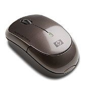 HP Bezdrátová laserová mini myš hnědá (KC979AA)