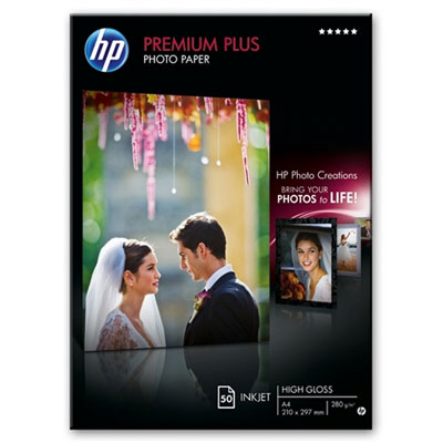 Fotografický papier HP Premium Plus - 50 listov A4 (Q1786A)