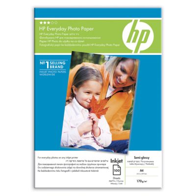 Fotografický papier HP stredne lesklý - 100 listov A4 (Q2510HF)