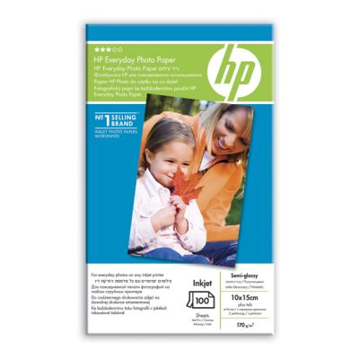 Fotografický papier HP stredne lesklý - 100 listov 10x15 cm (Q5441HF)