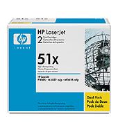 Toner HP 51X - čierny, dvojbalenie (Q7551XD)