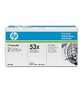 Toner HP 53X - čierny, dvojbalenie (Q7553XD)