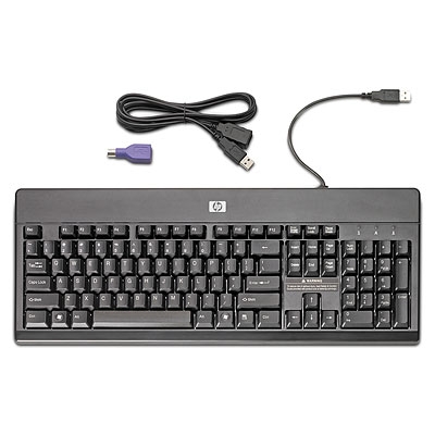 HP PS2 USB Umývateľná klávesnica (VF097AA)