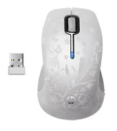 Bezdrôtová mobilní myš HP Comfort od studia Tord Boontje (VP027AA)