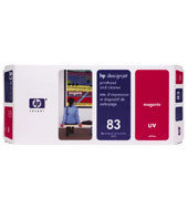 Tlačová hlava HP 83 - purpurová a čistič tlačových hlav (C4962A)