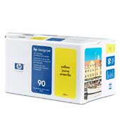 Atramentová náplň + tlačová hlava HP 90 - žltá (C5081A)