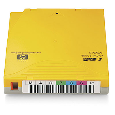 Kazeta HP Ultrium 800 GB WORM so štítkami, balenie 20 ks (C7973WL)