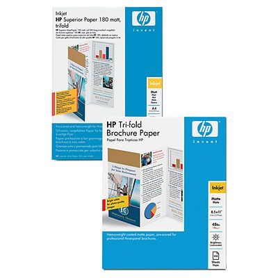 Papier HP pre atramentové tlačiarne - matný, 100 listov A4 (Q6590A)