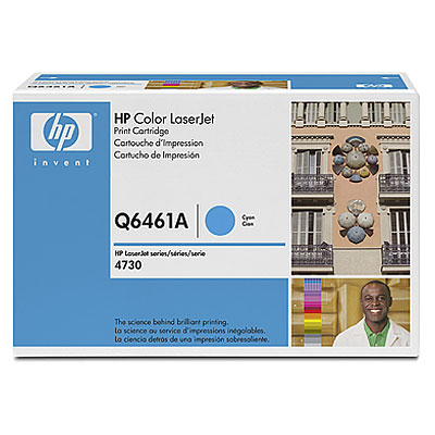 Toner HP 644A - azúrový (Q6461A)