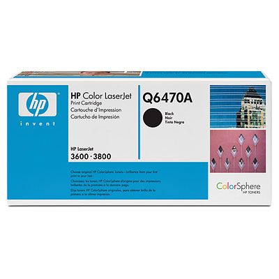 Toner HP 501A - čierny (Q6470A)