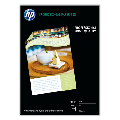 Matný profesionálny papier HP pre atramentové tlačiarne - 100 listov A4 (Q6592A)