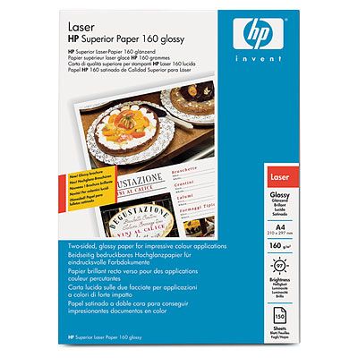 Prvotriedny lesklý papier HP pre laserové tlačiarne - 150 listov A4 (Q6616A)