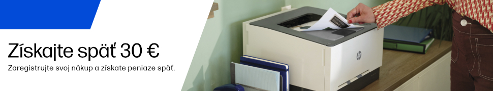 Cashback až 50 € k vybraným HP tlačiarňam