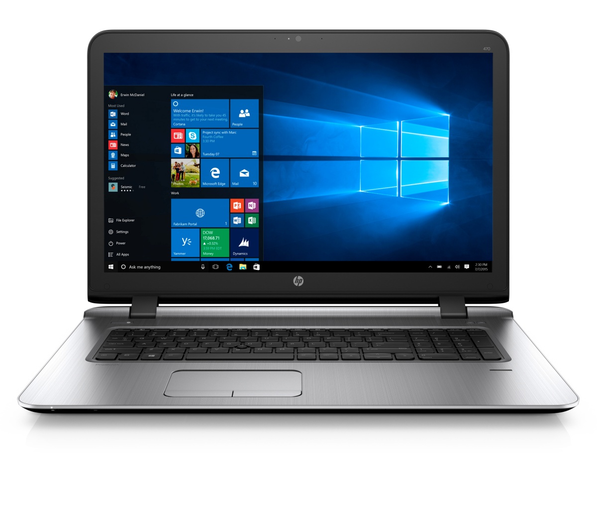 HP ProBook 470 G3 (W4P22ES)