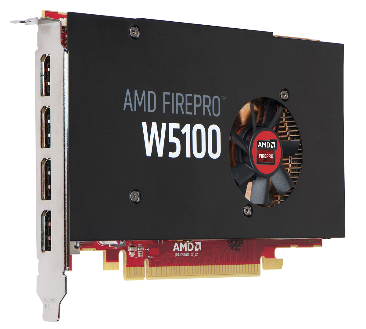 Grafická karta AMD FirePro W5100 (4 GB) (J3G92AA)