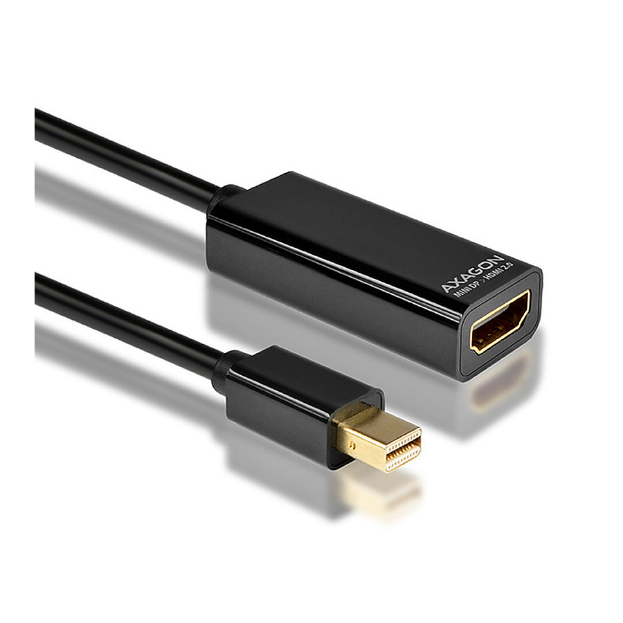 Adaptér AXAGON mini DisplayPort na HDMI 2.0 (RVDM-HI2)