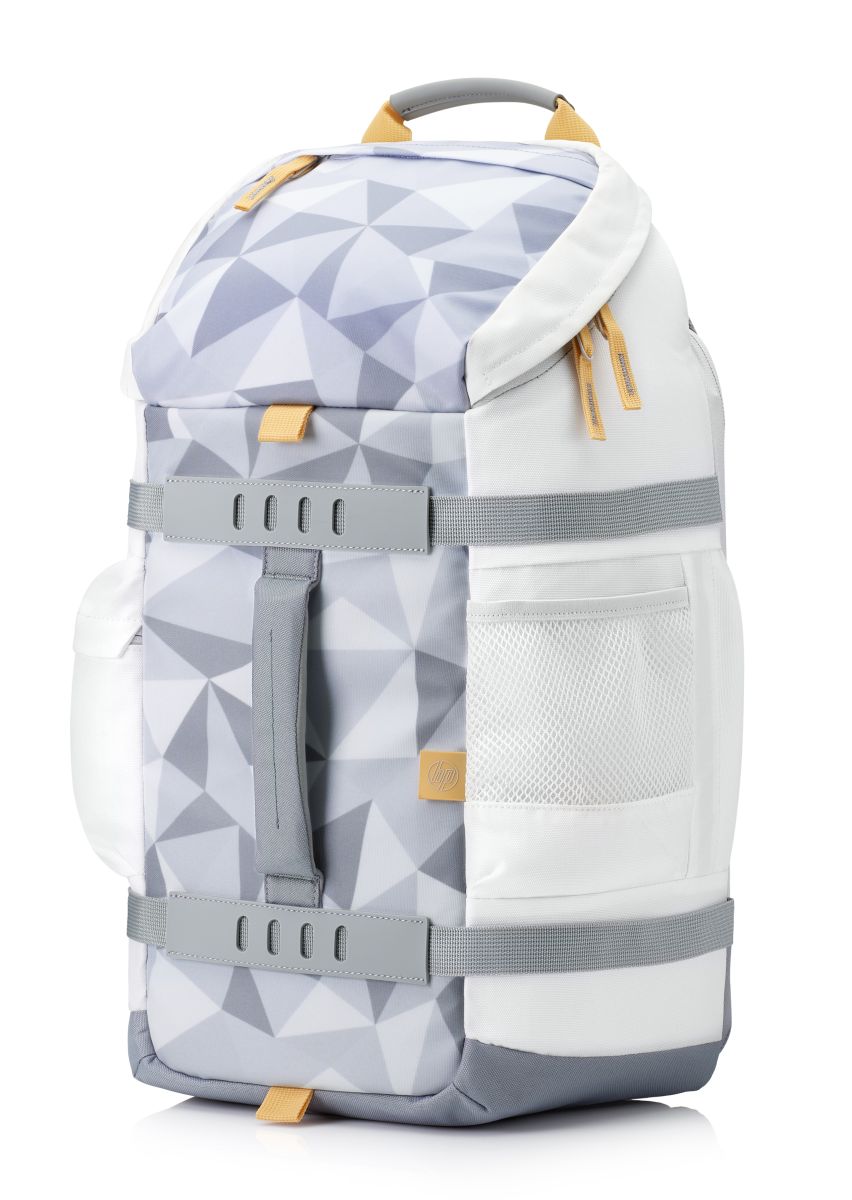 Ruksak HP Odyssey - facets white (5WK92AA)