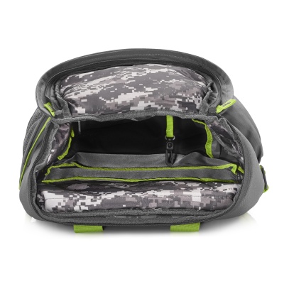Ruksak HP Odyssey - šedý + zelený (L8J89AA)