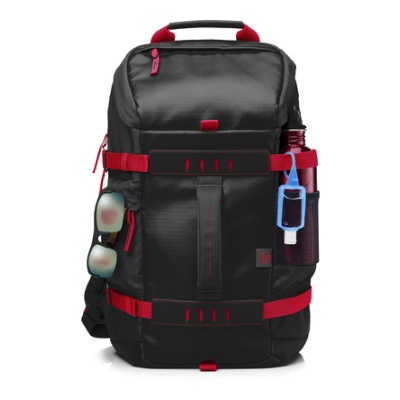 Ruksak HP Odyssey - červený + čierny (X0R83AA)