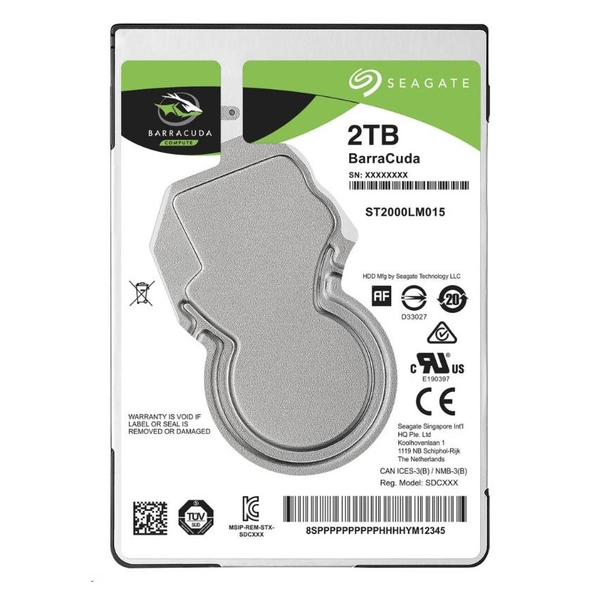 Pevný disk Seagate - 2 TB (ST2000LM015)