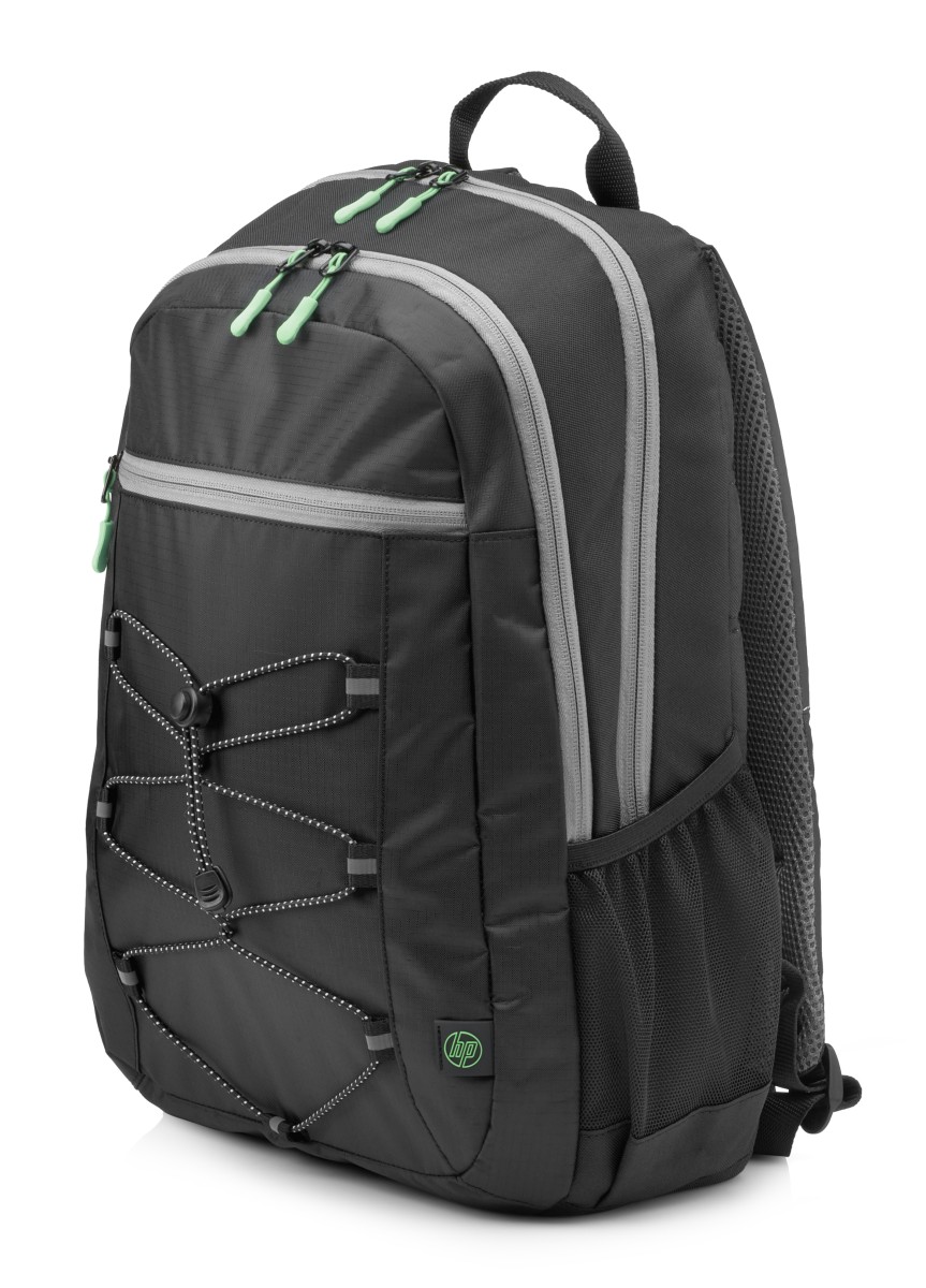 Ruksak HP Active - čierny + mätovo zelený (1LU22AA)