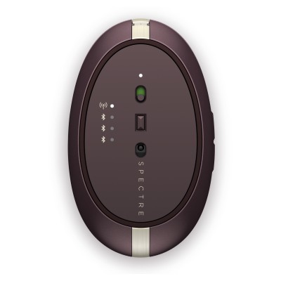 Bezdrôtová nabíjateľná myš HP Spectre 700 - bordeaux burgundy (5VD59AA)