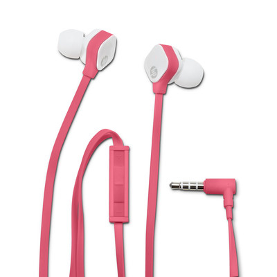 Štupľové slúchadlá HP H2310 - fuchsia coral (M2J38AA)