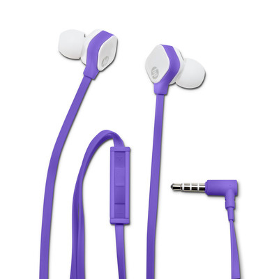 Štupľové slúchadlá HP H2310 - intense purple (M2J40AA)