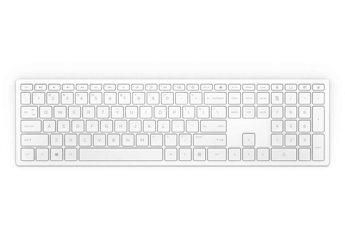Bezdrôtová klávesnica HP Pavilion 600 - biela (4CF02AA)