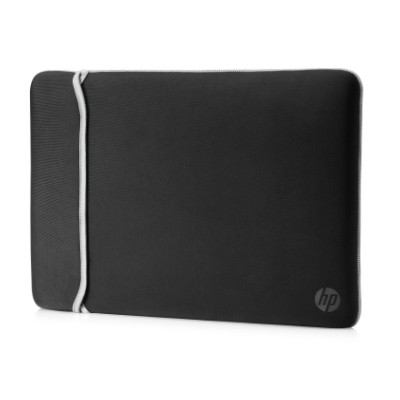 Puzdro reversible sleeve 14&quot; - silver + black (2UF61AA)