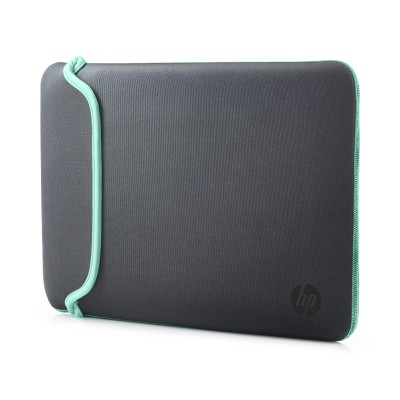 Puzdro reversible sleeve 14&quot; - grey + green (V5C29AA)