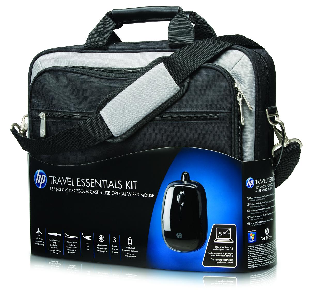Sada HP Travel Essentials - 40,6 cm (16&quot;) (XX046AA)