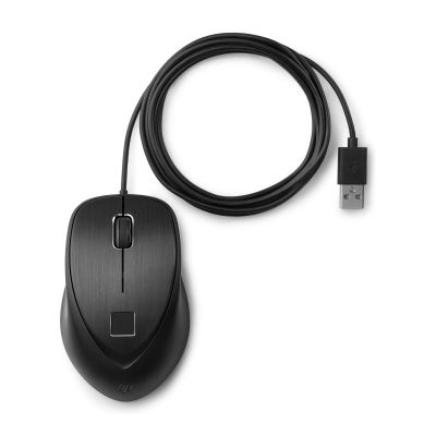 USB myš HP s čítačkou odtlačkov prstov (4TS44AA)