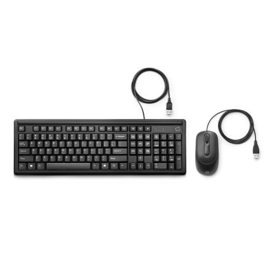 USB klávesnica a myš HP Wired Deskset (6HD76AA)