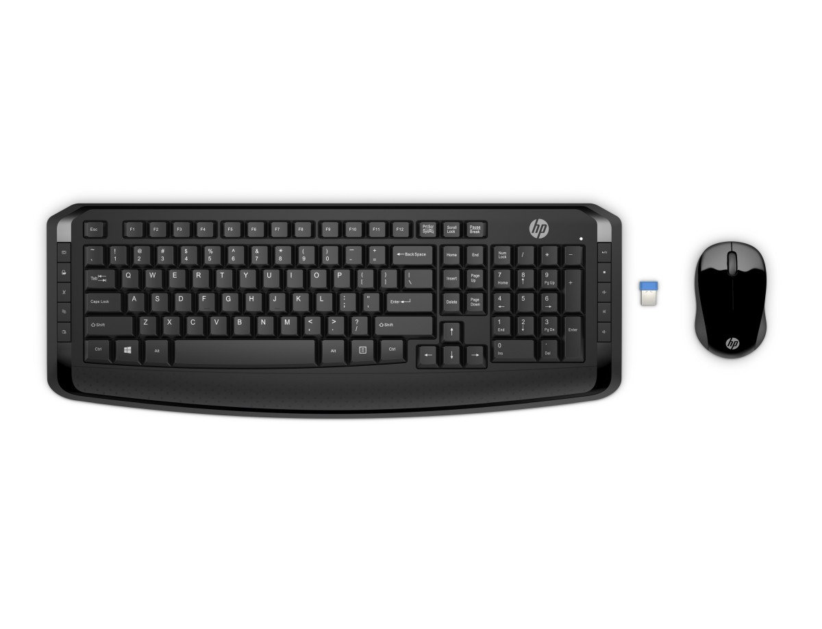 Bezdrôtová klávesnica a myš HP 300 (3ML04AA)
