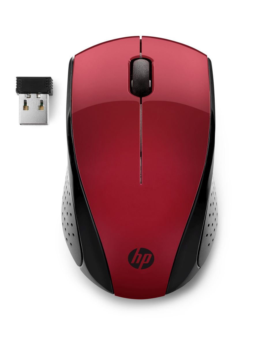 Bezdrôtová myš HP 220 - červená (7KX10AA)