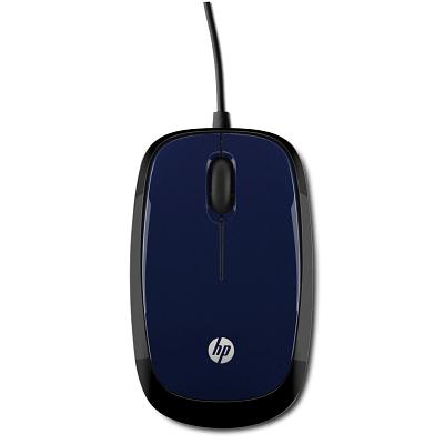 USB myš HP X1200 - revolutionary blue (H6F00AA)