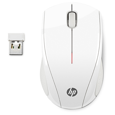 Bezdrôtová myš HP X3000 - blizzard white (N4G64AA)