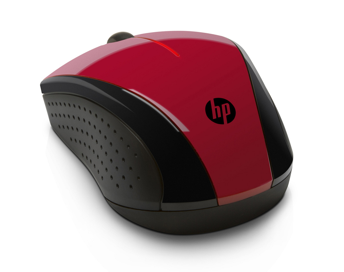 Bezdrôtová myš HP X3000 - červená (K5D26AA)