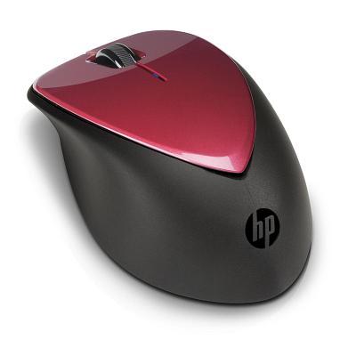 Bezdrôtová myš HP x4000 - rubínovo červená (H1D33AA)