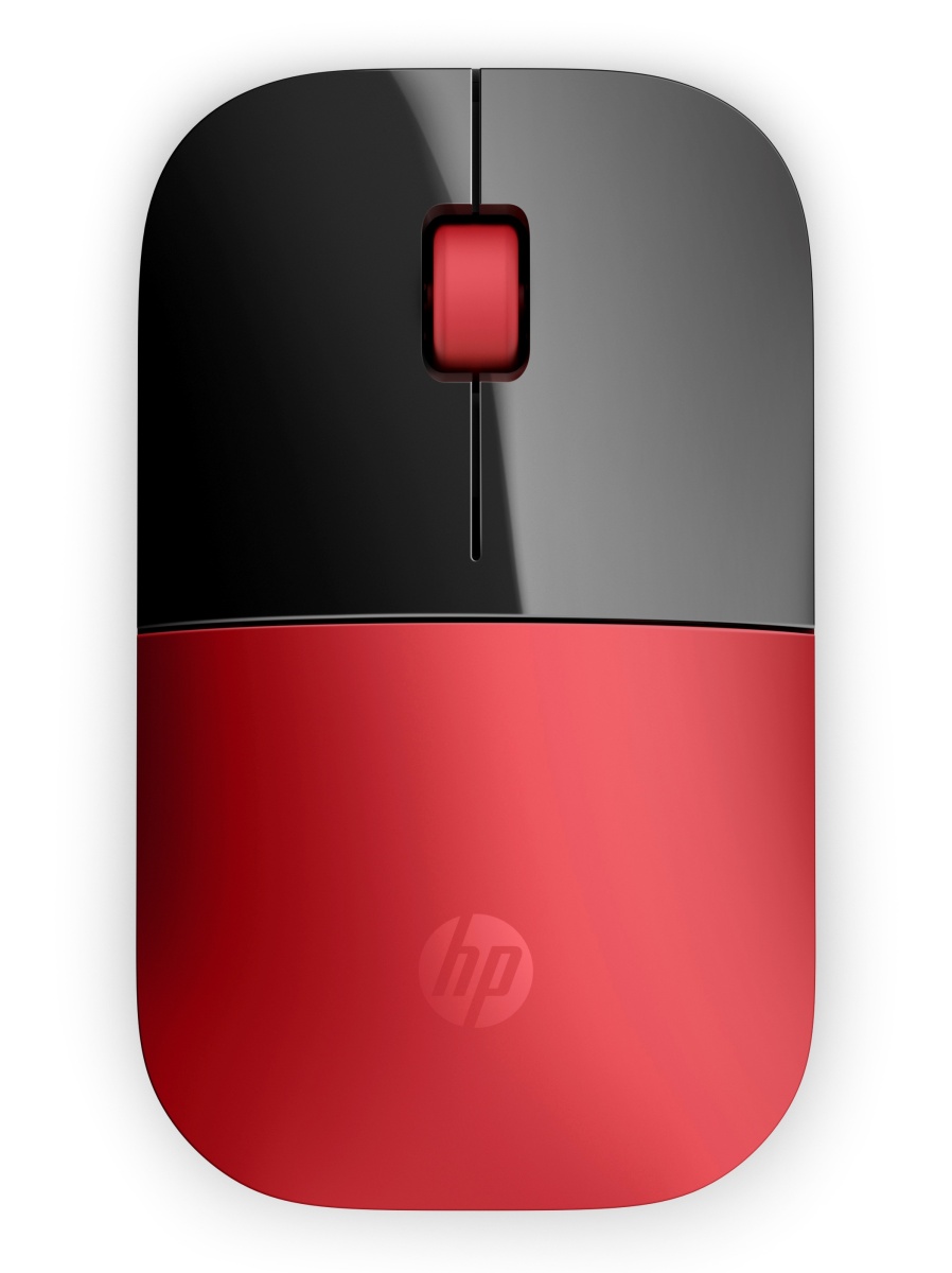 Bezdrôtová myš HP Z3700 - cardinal red (V0L82AA)